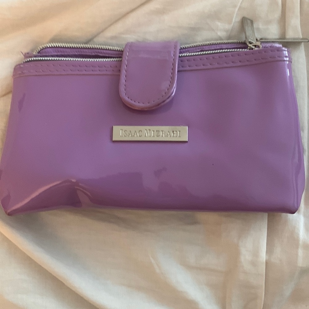 Purple Isaac Mizrahi makeup case